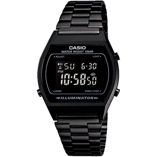 Casio Vintage B640WB-1BVT Retro Black Illuminator Digital