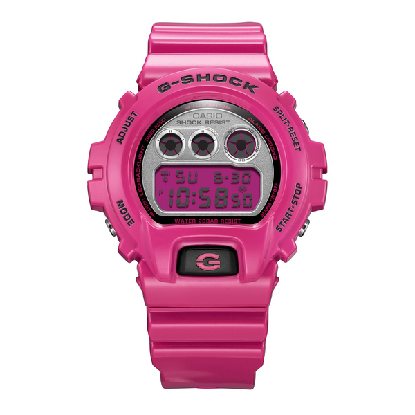 G-Shock DW6900RCS-4 Vibrant Pink Retro Triple Graph – Arizona Fine 