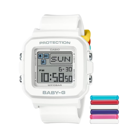 G-Shock BGD10L-7 Baby-G PLUS Mix and Match Pastel White Digital