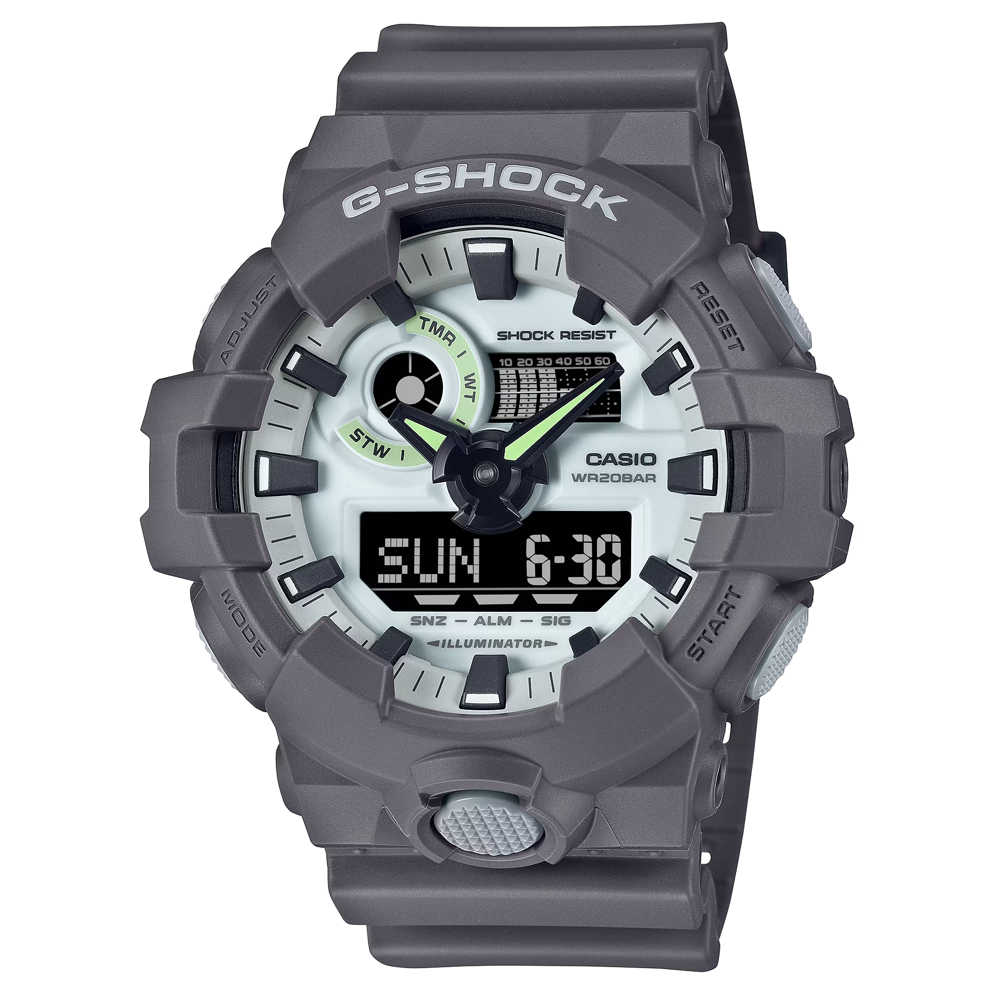 G-Shock GA700HD-8A Lume Dial Ana-Digi Dark Space Super Illuminator
