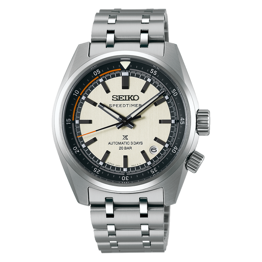 Seiko Prospex SPB513 Speedtimer Automatic Cream Dial 3 Day