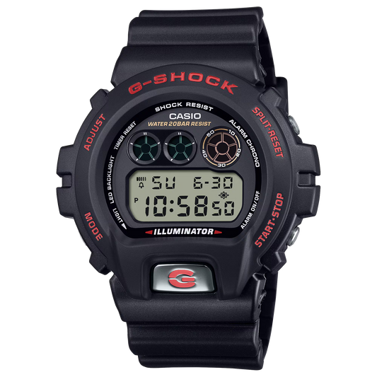 G-Shock DW6900TR-1 6900 Line Since 1995 30th Anniversary Black Resin