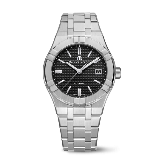 Maurice Lacroix AI6007-SS002-330-1 Aikon Automatic Date 39mm Black Dial