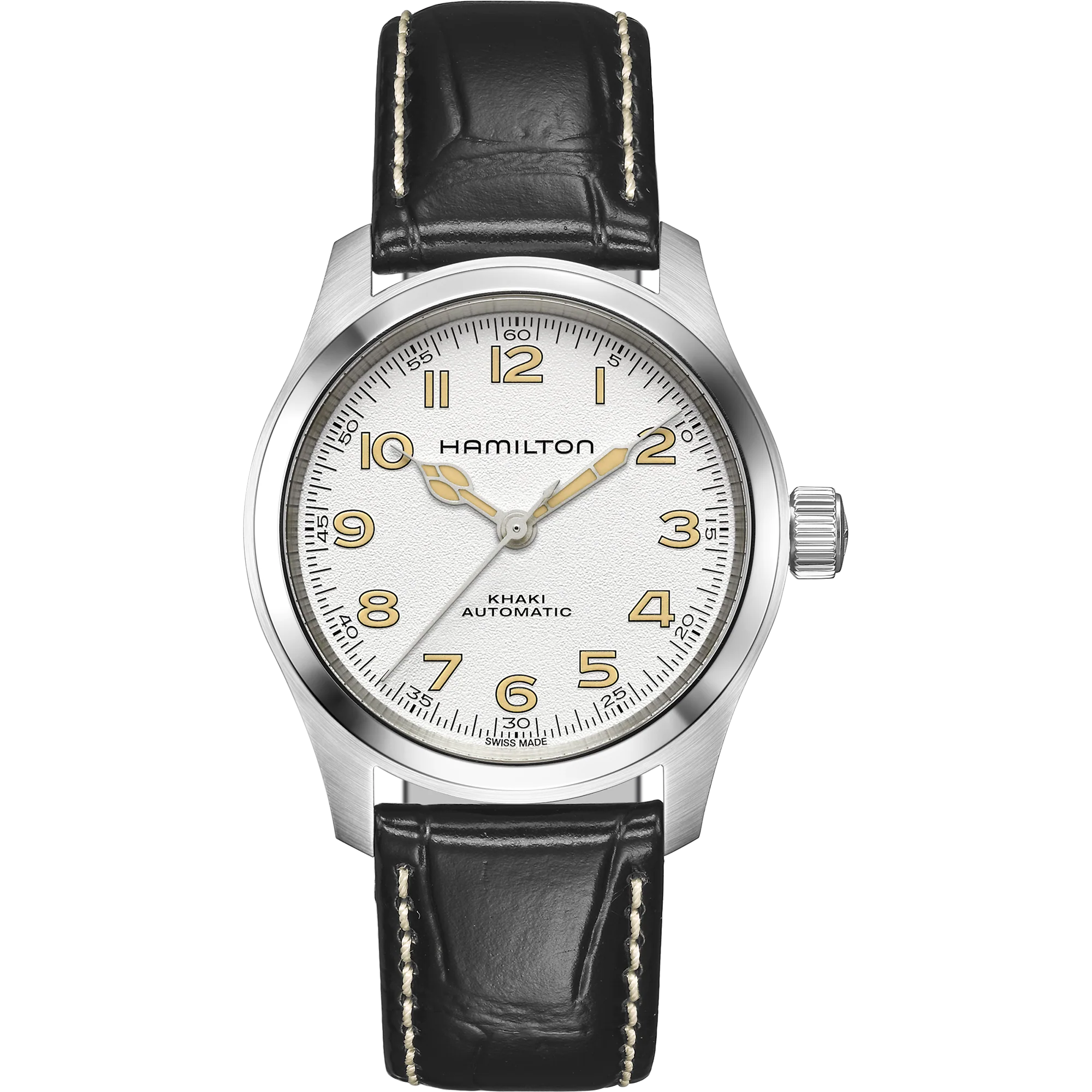 【ゴールドモデル】HAMILTON ハミルトン時計 ホワイトシェル☆極美品☆ 11616fc8-2971-5f7e-969f-