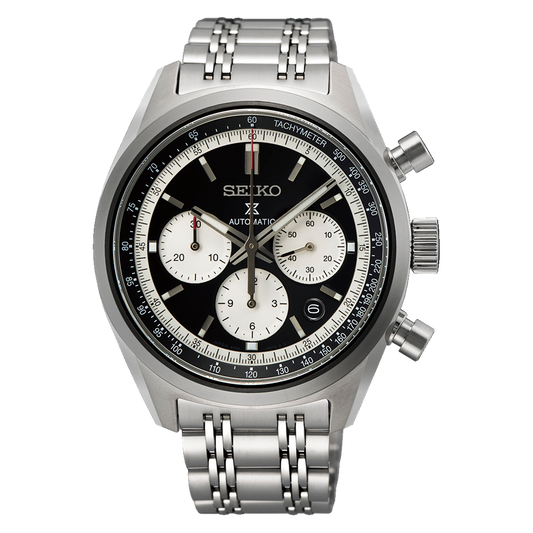 Seiko Prospex SRQ053 Speedtimer Chronograph Black Dial Automatic