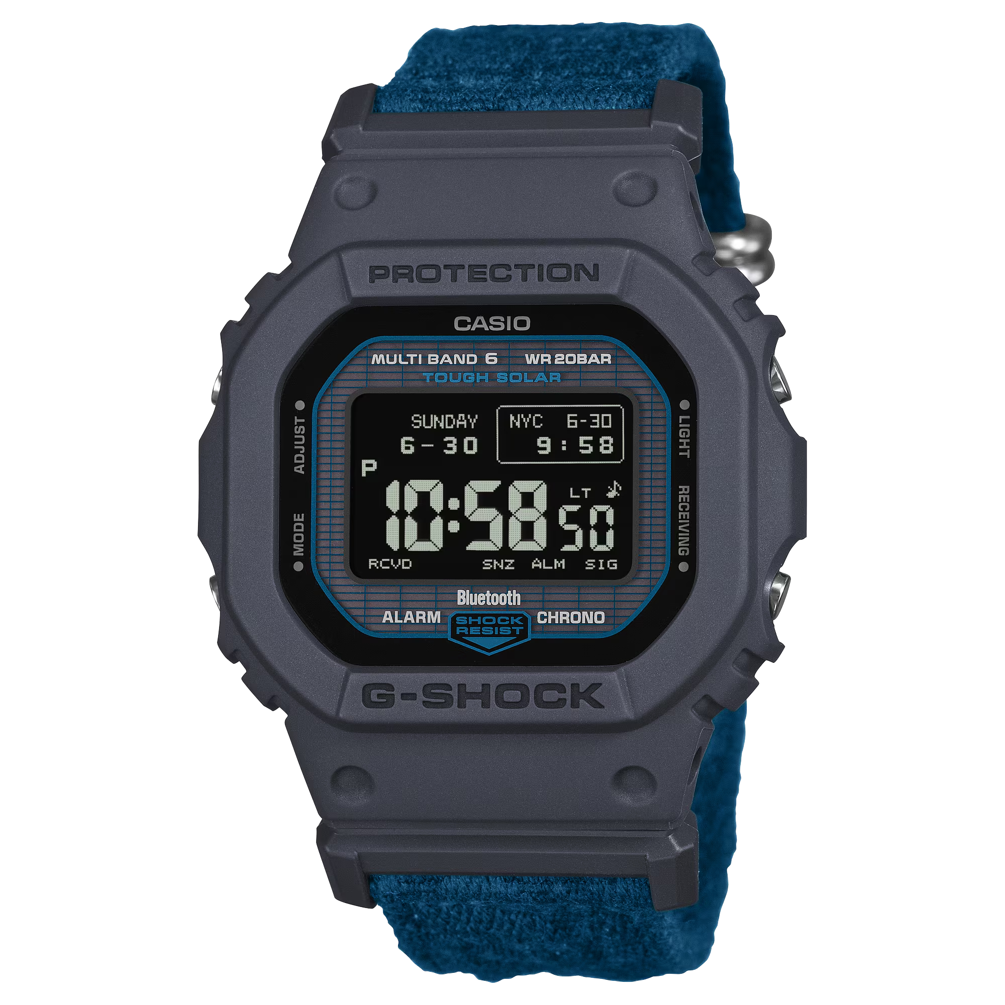 G-Shock GWBX5600BG-2 Navy Earth Day Digital MIP Square Resin