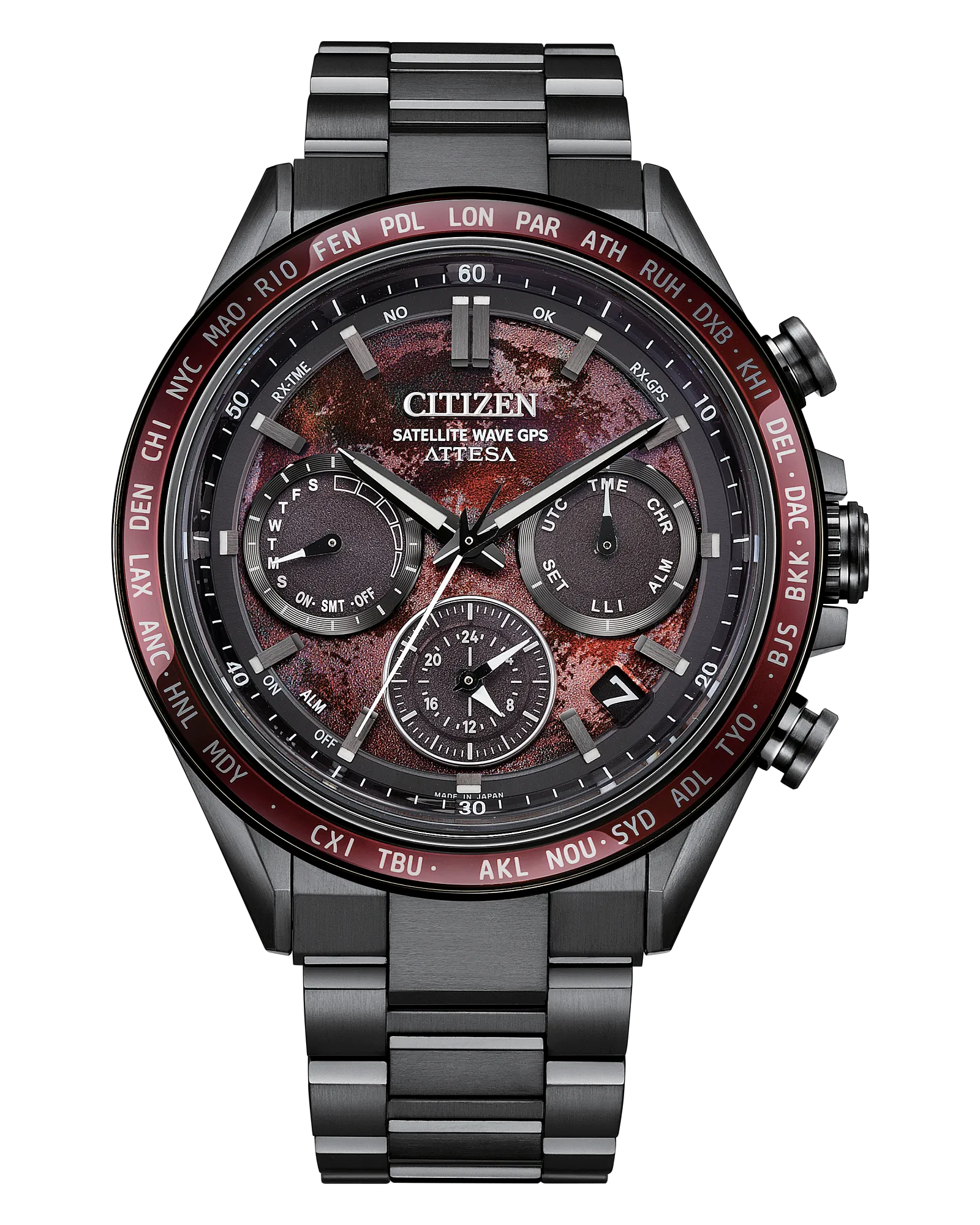 Citizen CC4077-71Z Attesa Limited Edition F950 Shades of Red Super