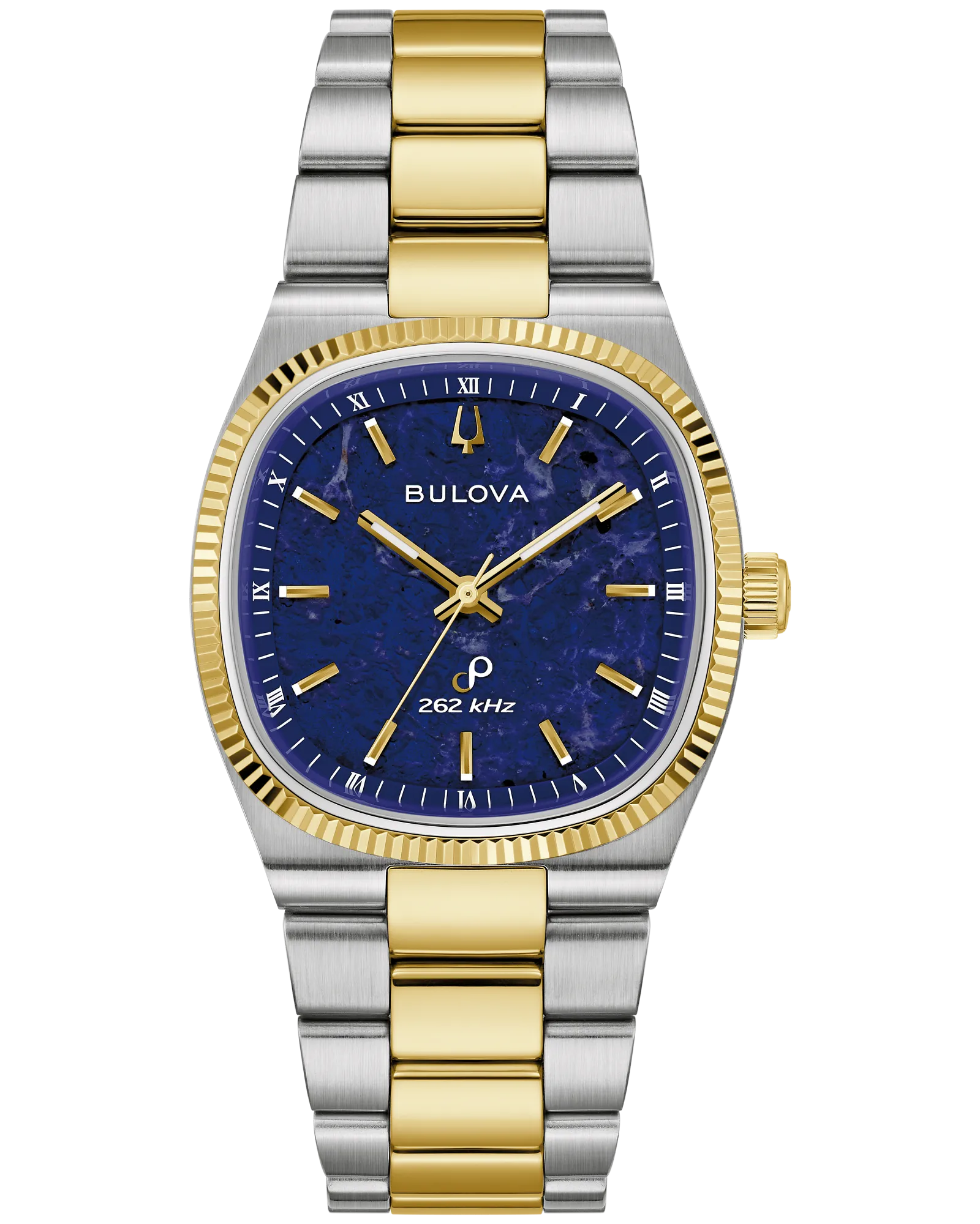 Bulova 98A337 Super Seville Sodalite Dial 262kHz High Frequency