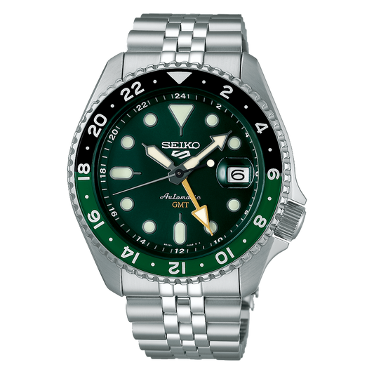 Seiko 5 Sports SSK035 SKX Series GMT Green Dial Automatic