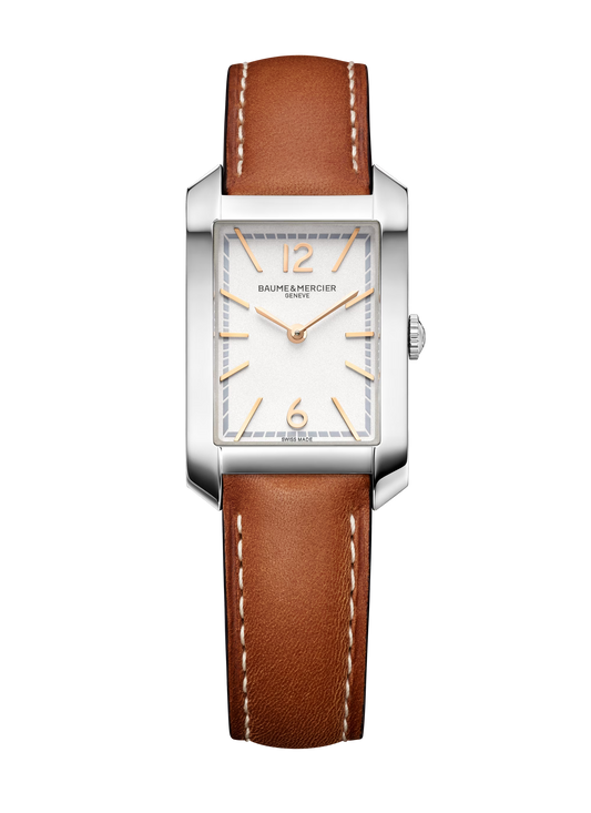 Baume et Mercier 10472 Hampton Quartz White Rose Ladies