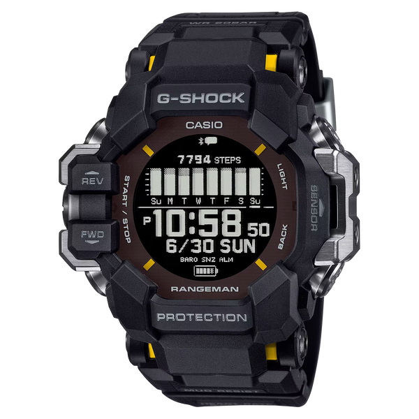 G Shock GPRH1000 1 Master of G Rangeman GPS Solar Digital Display