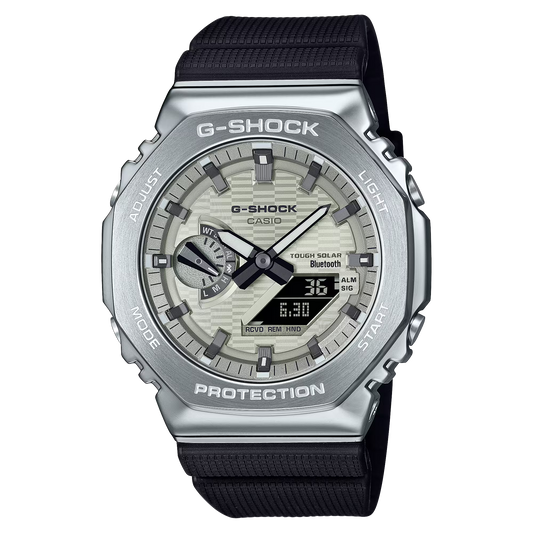 G-Shock GBM2100A-8B G-STEEL 2100 Series Grey Dial Tough Solar