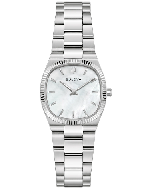 Bulova 96L353 Super Seville Mini Mother of Pearl 25mm Ladies Quartz