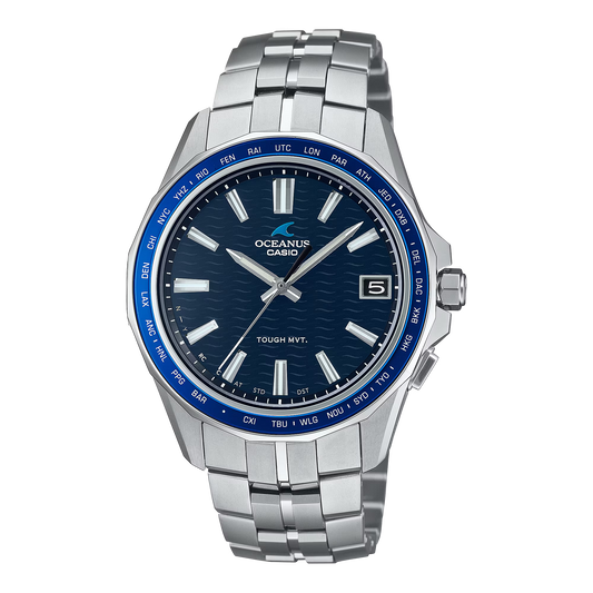 Casio OCWS400-2A Oceanus Manta Blue S400 Series