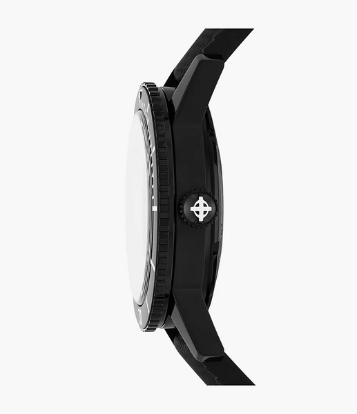 Zodiac ZO9318 Night Diver Compression Black Rubber Automatic