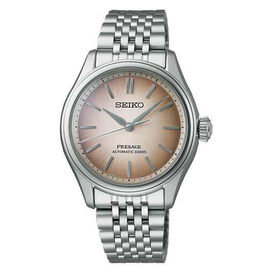 Seiko Presage SPB523 Classic Series Fushi-Iro Brown Edo Silk Dial Automatic 36mm