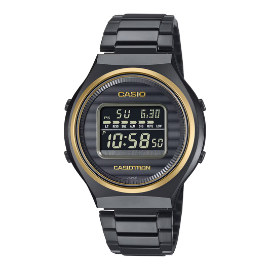 Casio TRN50ZE-1A Casiotron Limited Edition Re-creation 50th Anniversary Black Gold