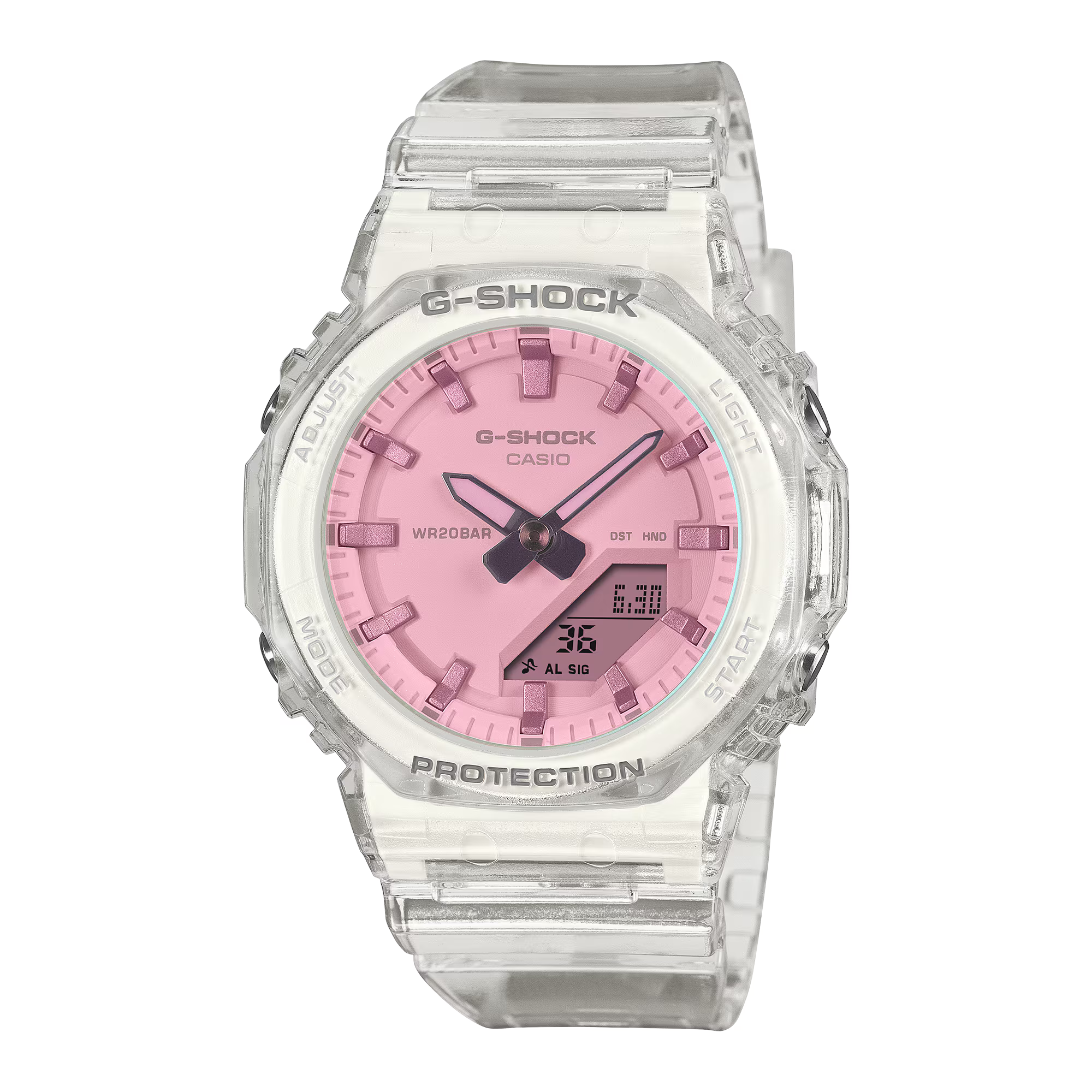 G-Shock GMAP2100SR-7A Polarized Vapor Deposition Pink Dial  display picture 1