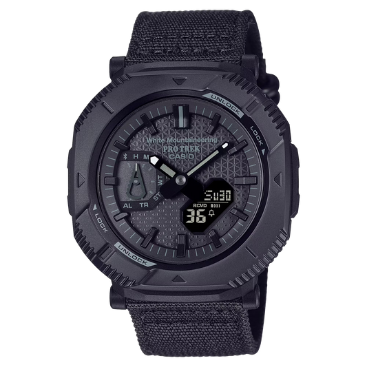 G-Shock PRJB001WM-1 Pro-Trek White Mountaineering Collaboration Ana-Digi