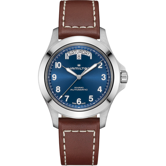 Hamilton H64475540 Khaki King Day Date Blue Dial Automatic 40mm