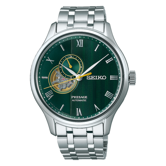 Seiko Presage SSA463 Japanese Gardens Heartbeat Green Dial Automatic