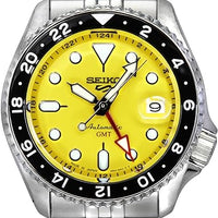 Seiko 5 Sports SSK017 SKX Style Yellow GMT Automatic