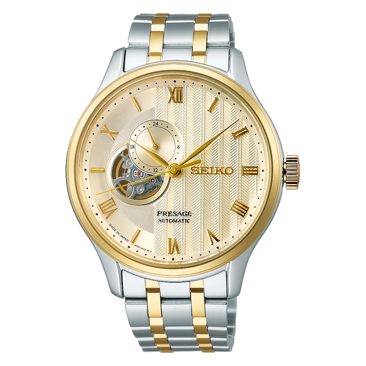 Seiko Presage SSA464 Japanese Garden Heartbeat Two Tone Automatic