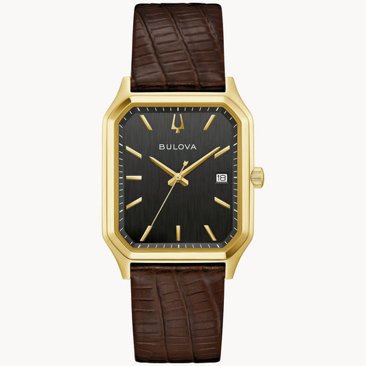 Bulova 97B235 Tony Bennett We Are All Here Duet Gray Dial Gold Tone