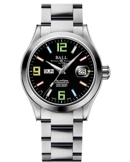 Ball NM9036C-S3CJ-BKR Engineer III Pioneer Day Date Rainbow Automatic 40mm