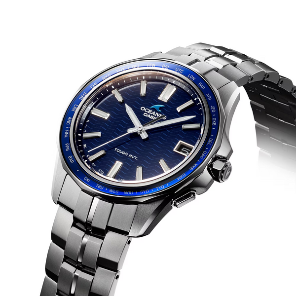 Casio OCWS400-2A Oceanus Manta Blue S400 Series