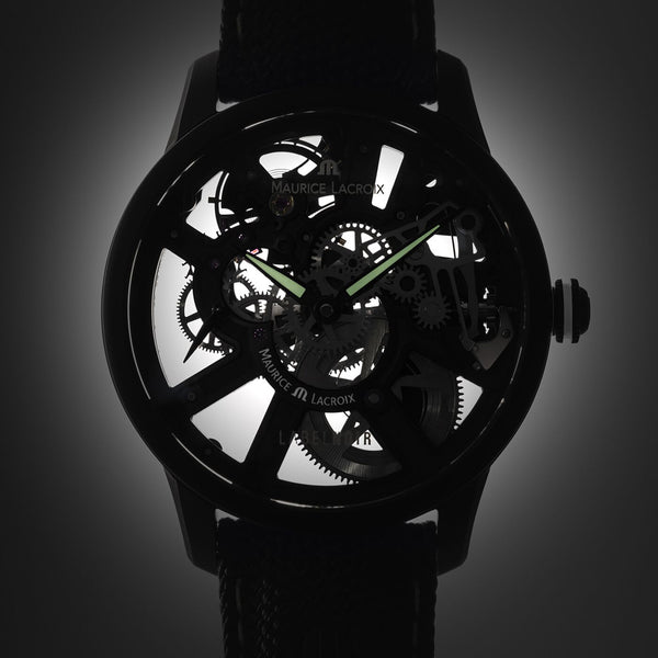 Maurice Lacroix MP7228-DLB04-090-2 Masterpiece Skeleton Label Noir Limited  Edition