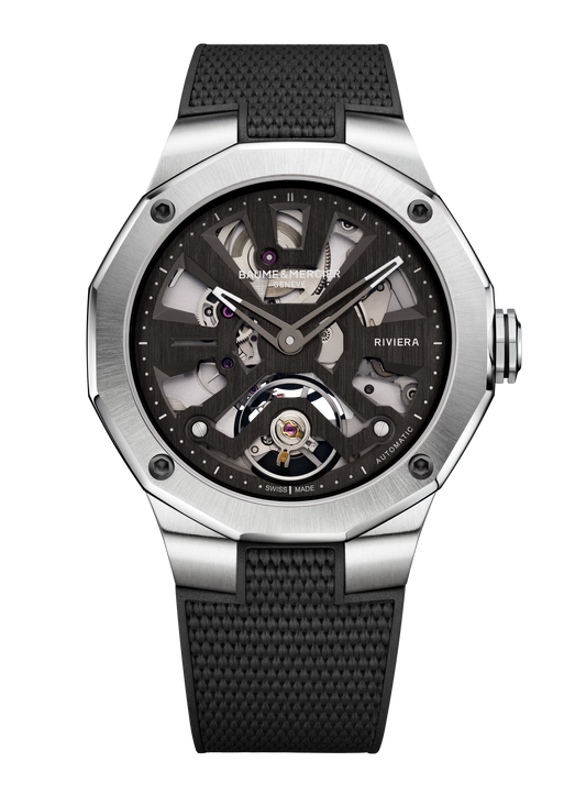 Baume et Mercier 10721 Riviera Skeleton 42mm Sun-Satin Automatic