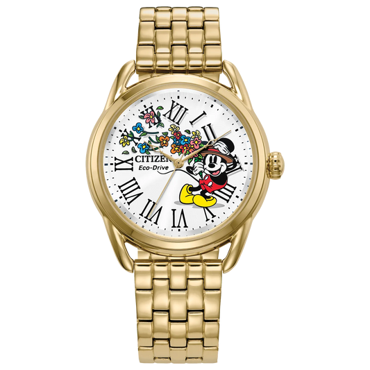 Citizen FE7093-57W Mickey Classic Disney Windswept Eco-Drive Ladies