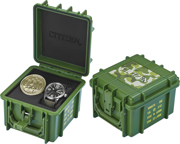 Citizen BM8570-09E Chandler Commemorative Military Box Set Eco