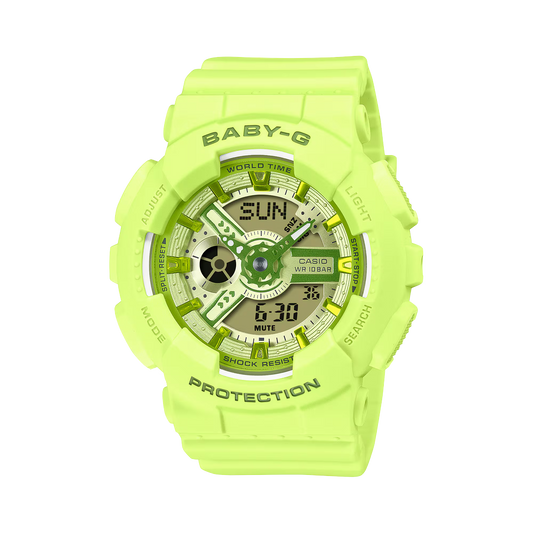 G-Shock BA110YK-3A Y2K Baby-G Highlighter Yellow Ladies