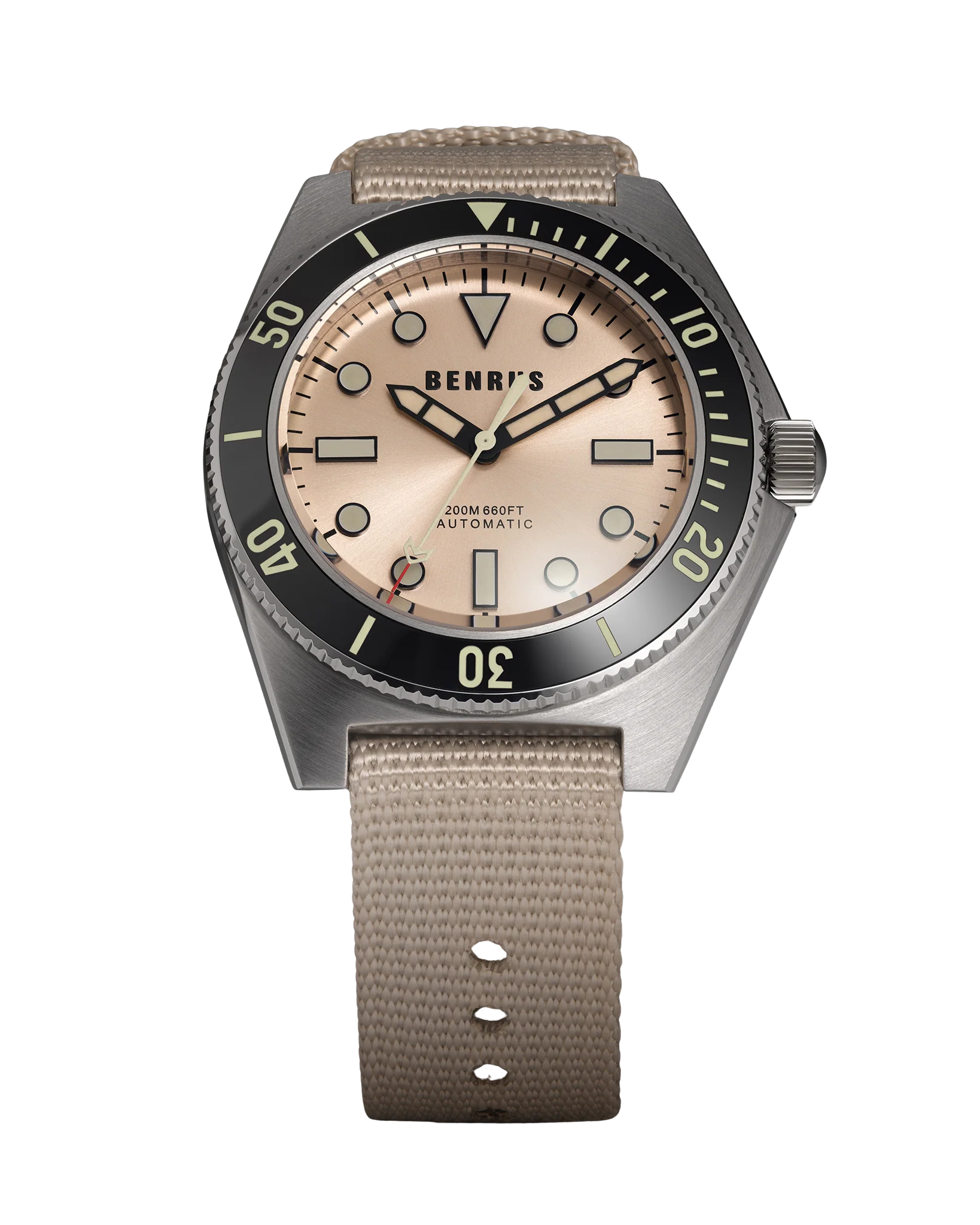Benrus T1C1-SS-S-415-01 Type 1 M1 Champagne Dial 41.5mm Automatic