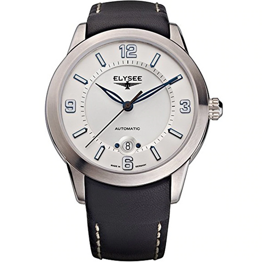 Elysee 70934 Mythose VI Automatic Black Leather // Pre-Owned
