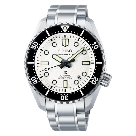 Seiko Prospex SLA077 Marine Master 1968 Re-Interpretation 300 White Dial Automatic