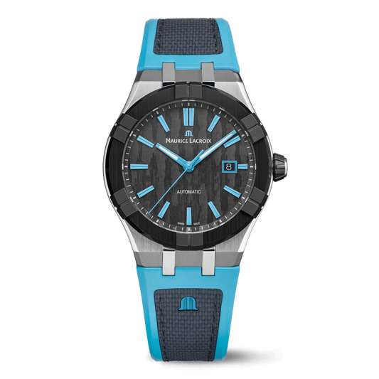 Maurice Lacroix AC6008-SSL40-331-4 Aikonic Automatic Technical Ceramic Blue 43mm