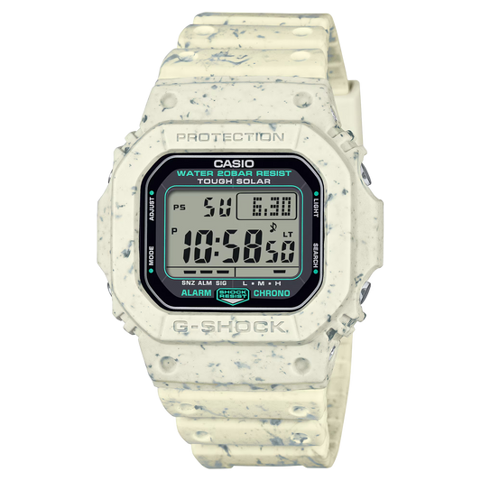 G-Shock G5600BG-5 Recycled Materials Beige Tough Solar Digital Square