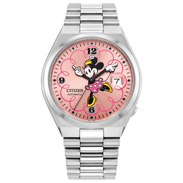 Citizen NJ0156-50W TSUYOSA Minnie Mouse Automatic Pink Dial