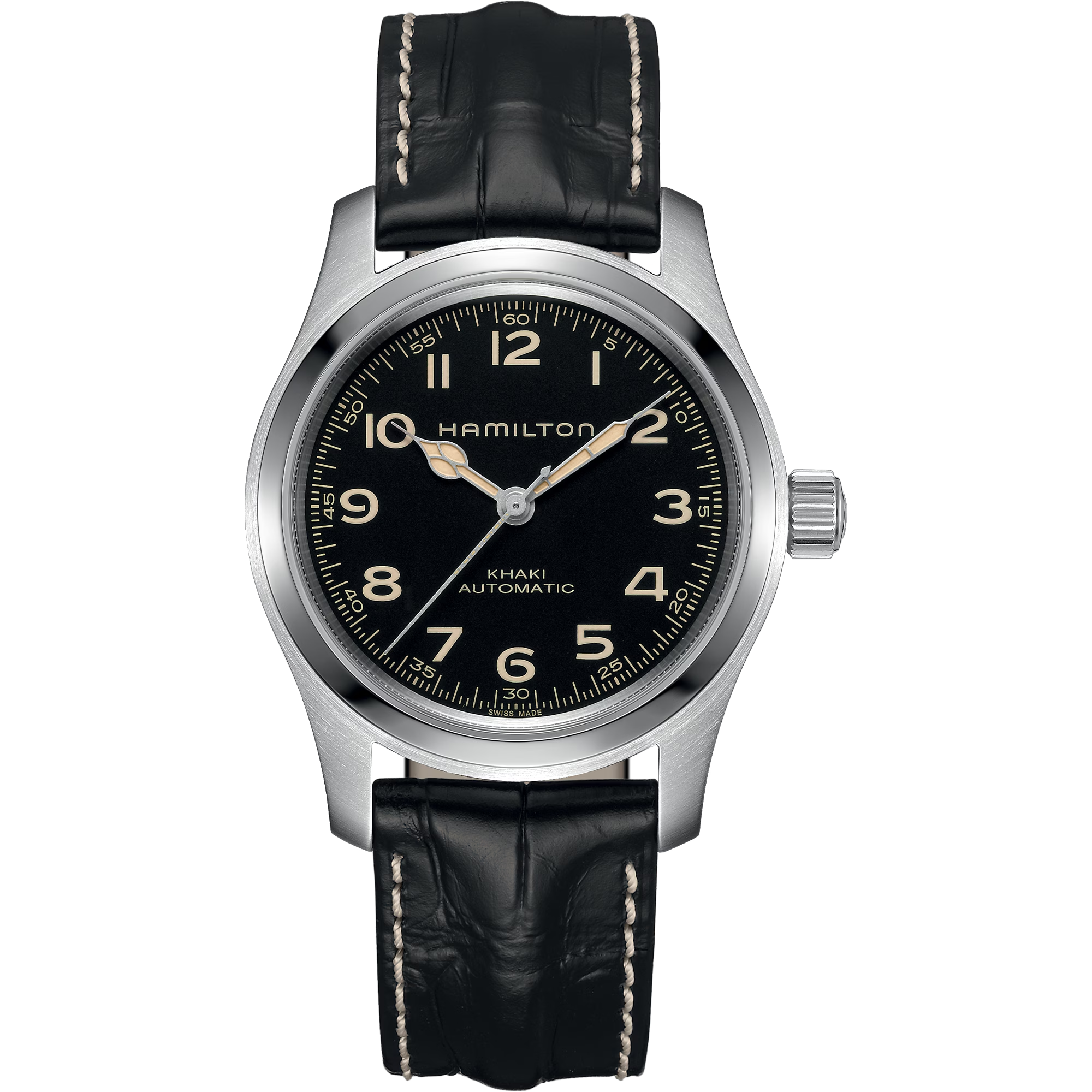 Hamilton H70605732 Khaki Field Murph Auto 42mm Bracelet Bundle