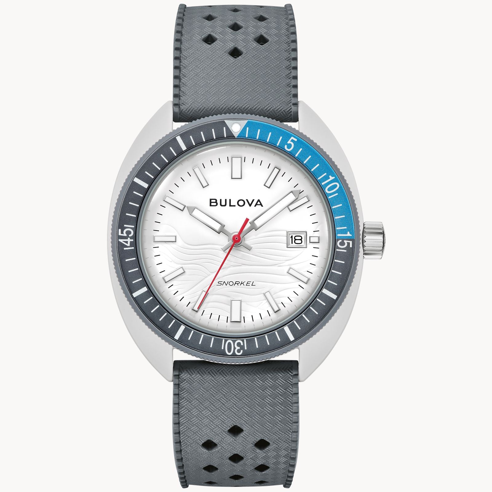 Bulova 98B449 Snorkel Great White Shark Hybrid Ceramic White Dial