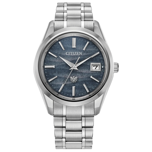 Citizen AQ4100-65H The CITIZEN Super Titanium Washi Blue Ultraprecise Caliber A060