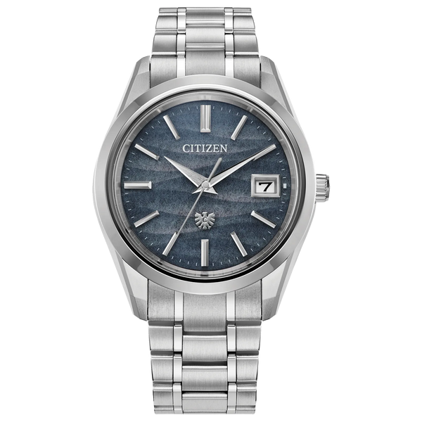 あつし Citizen AQ4100-65H The CITIZEN Super Titanium Washi Blue