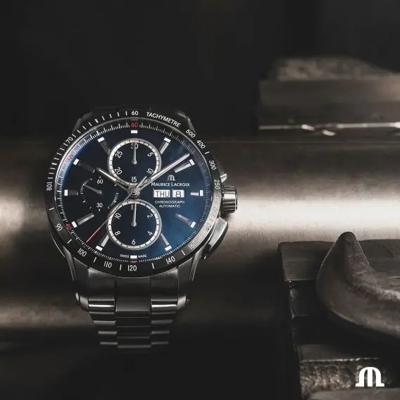 Maurice Lacroix PT6038-SSL2H-430-C Pontos S Chronograph Blue 43mm