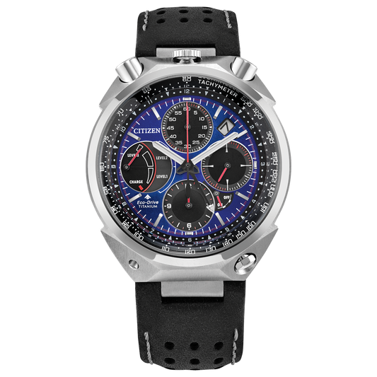 Citizen AV0088-01L Promaster Tsuno Chrono Racer Super Titanium // Pre-Owned