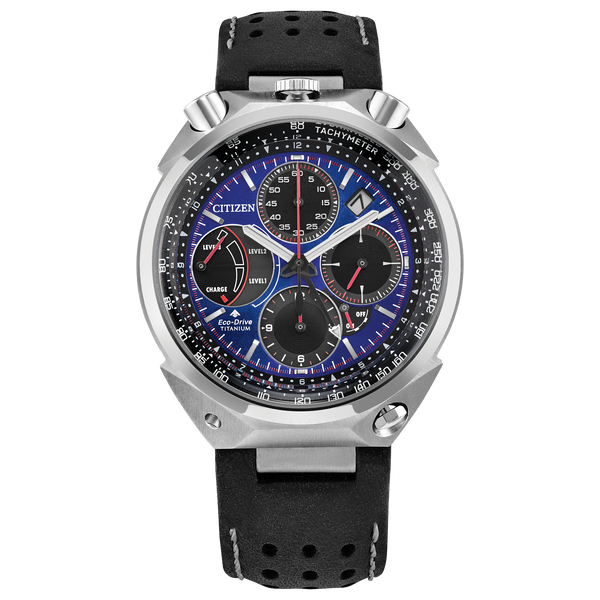 Citizen AV0088-01L Promaster Tsuno Chrono Racer Super Titanium