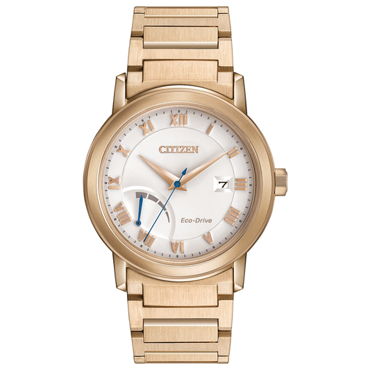 Citizen AW7023-52A PRT Roman Numerals Rose Gold Tone Quartz