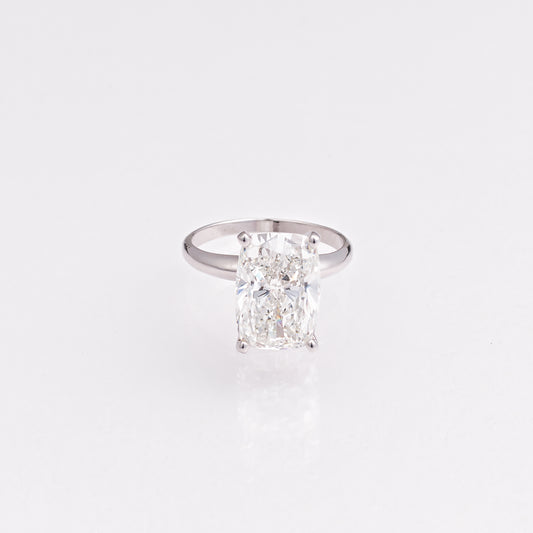 5.32 CT Cushion Brilliant Lab-Grown Diamond Engagement Ring
